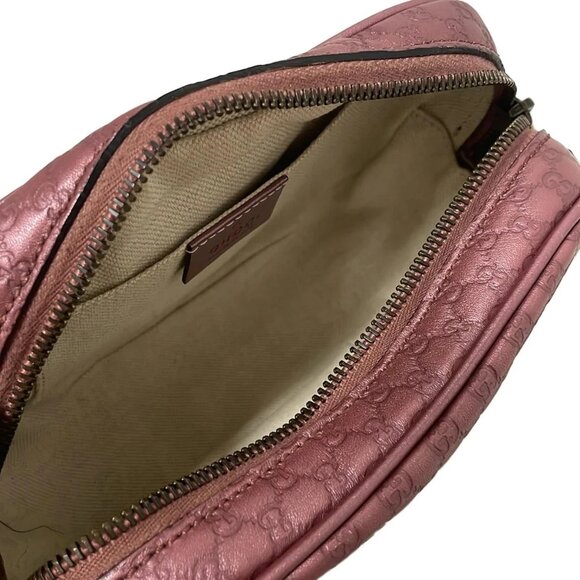 Authentic GUCCI Micro Guccissima Shoulder Bag bran692-111325 - Picture 6 of 8